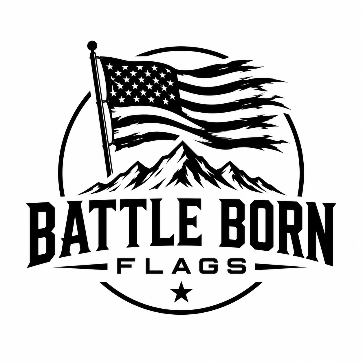 Battle Born Flags Logo